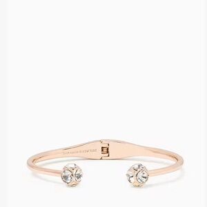 Kate spade lady marmalade rose gold open hinge bracelet 💖 NWT